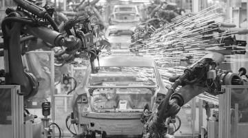 Indústria automotiva cada vez mais automatizada